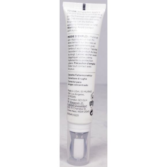 MURAD Resurgence Targeted Wrinkle Corrector 15 ml/ 0.5 FL OZ ~ NEW Unused - Picture 8 of 15